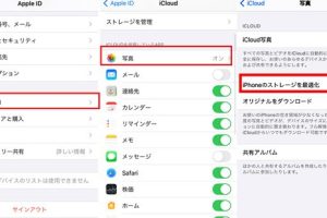 画像圧縮iPhoneでストレージを賢く節約