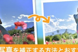 逆光 写真 補正 iPhoneでプロ並みの仕上がり