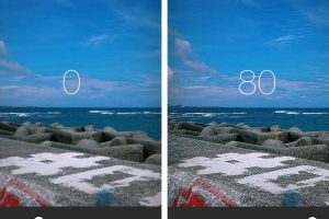 iPhone 写真編集 エモいで感動の一枚を