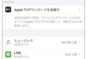 iPhoneアプリ容量減らすでストレージを賢く節約