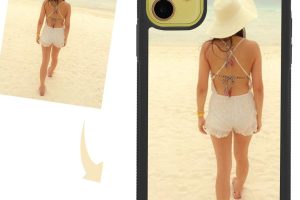 iPhoneケース写真入れるで自分だけのケースを