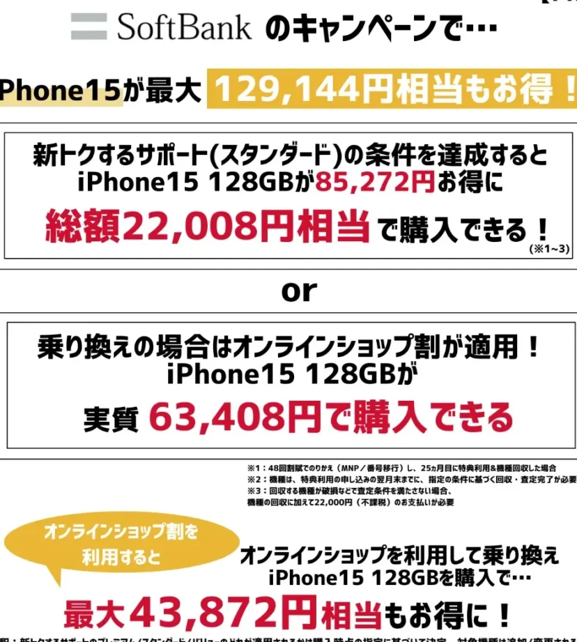 SoftBank乗り換えiPhoneでお得に手に入れる方法 1 softbanke4b997e3828ae68f9be38188iphonee381a7e3818ae5be97e381abe6898be381abe585a5e3828ce3828be696b9e6b395